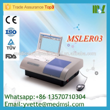 MSLER03M Lector de microplacas de precio al por mayor para ELISA Elisa Lector de microplacas con LCD de color de 10,4 pulgadas